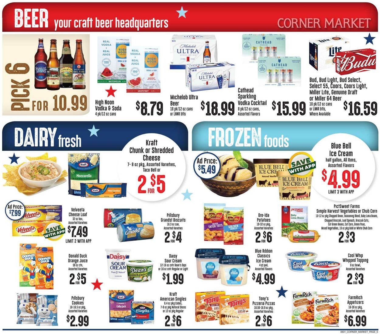 Corner Market Weekly Ad Circular - valid 08/31-09/06/2022 (Page 6)