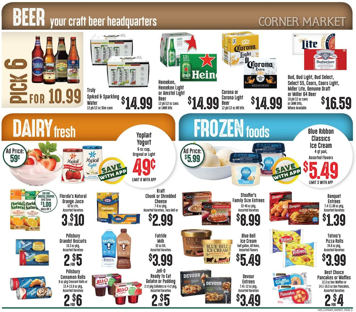 Corner Market Weekly Ad Circular - valid 10/05-10/11/2022 (Page 6)
