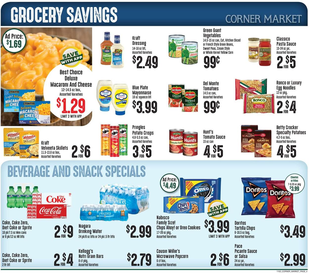Corner Market Weekly Ad Circular - valid 11/02-11/08/2022 (Page 4)