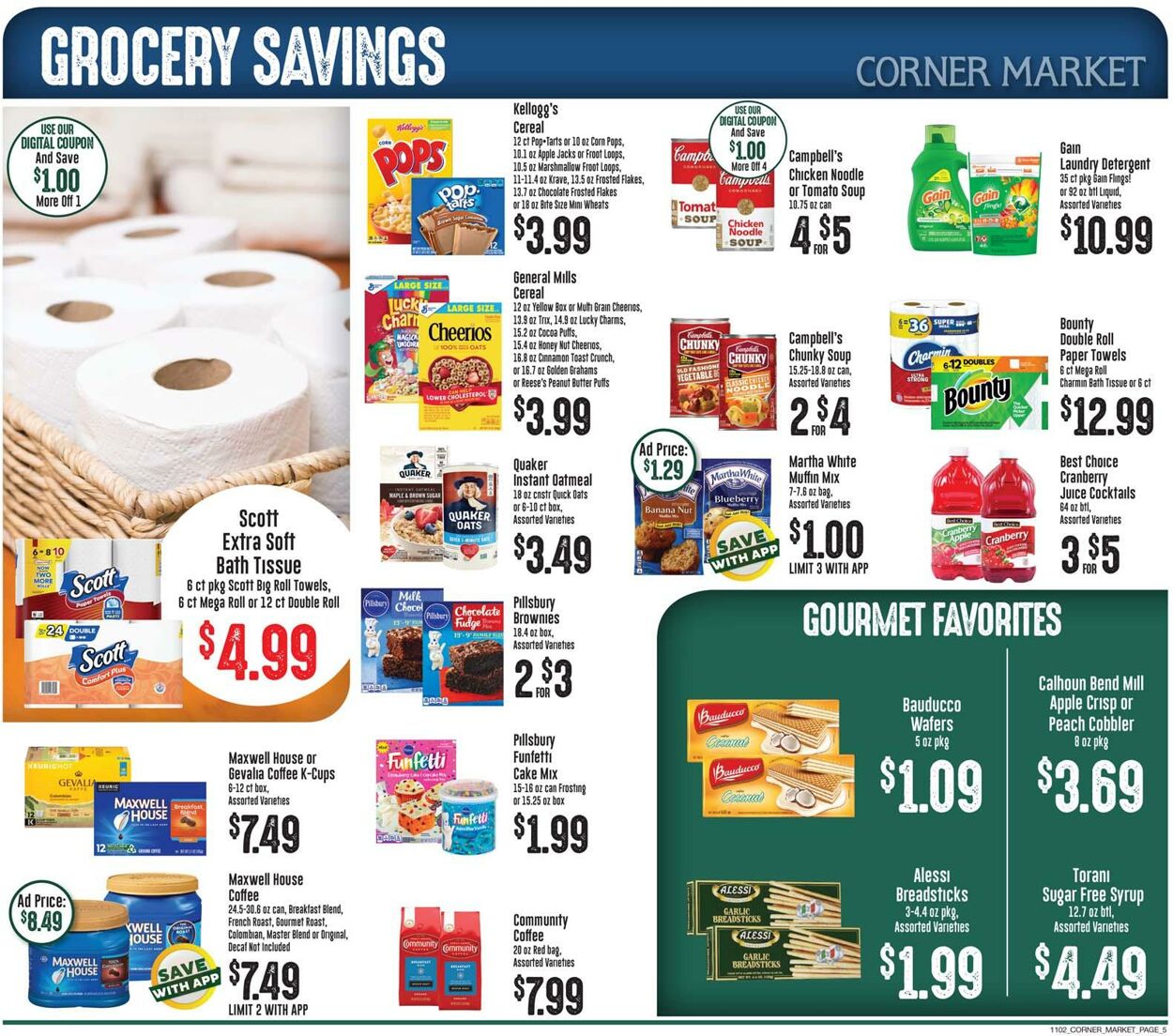Corner Market Weekly Ad Circular - valid 11/02-11/08/2022 (Page 5)