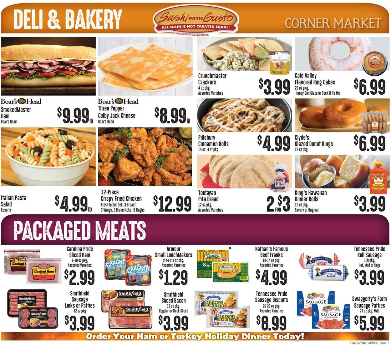 Corner Market Weekly Ad Circular - valid 11/02-11/08/2022 (Page 7)