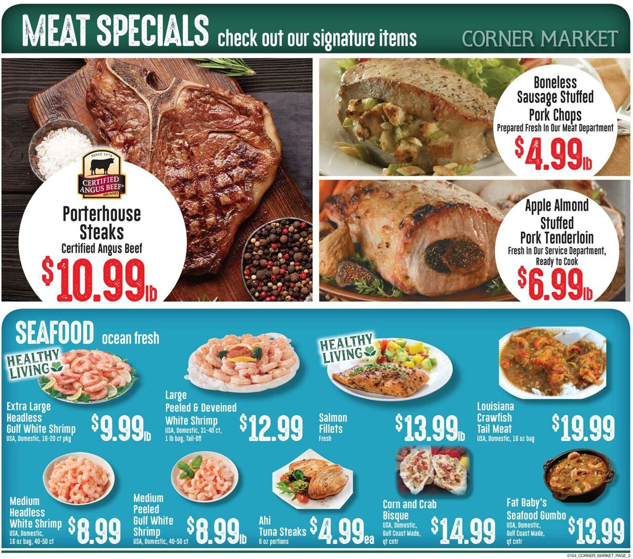 Corner Market Weekly Ad Circular - valid 01/04-01/10/2023 (Page 3)