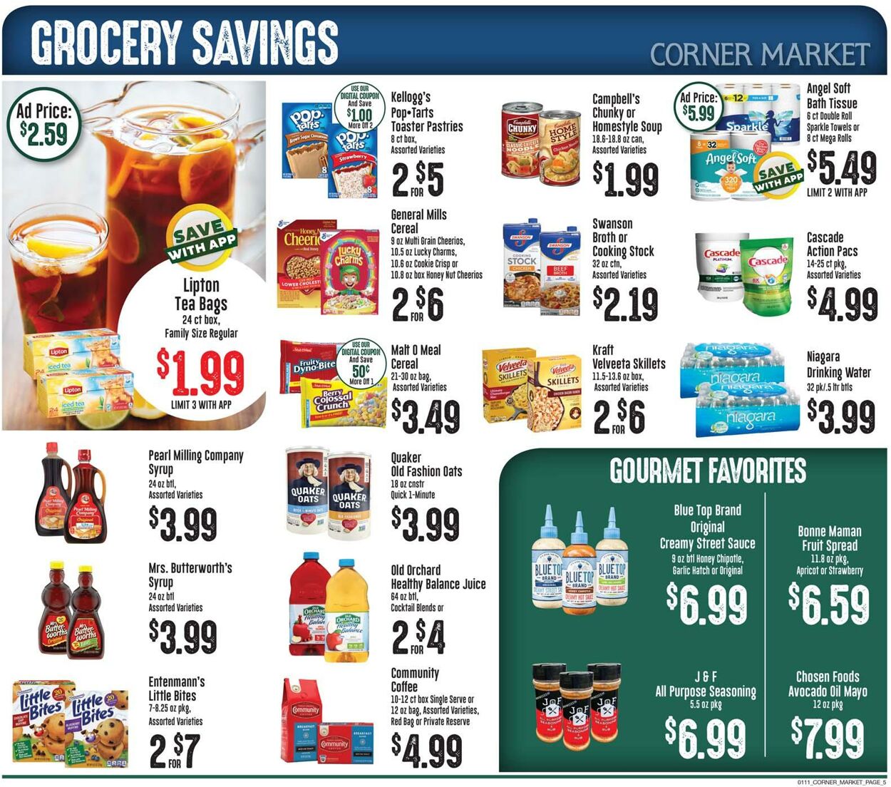 Corner Market Weekly Ad Circular - valid 01/11-01/17/2023 (Page 5)
