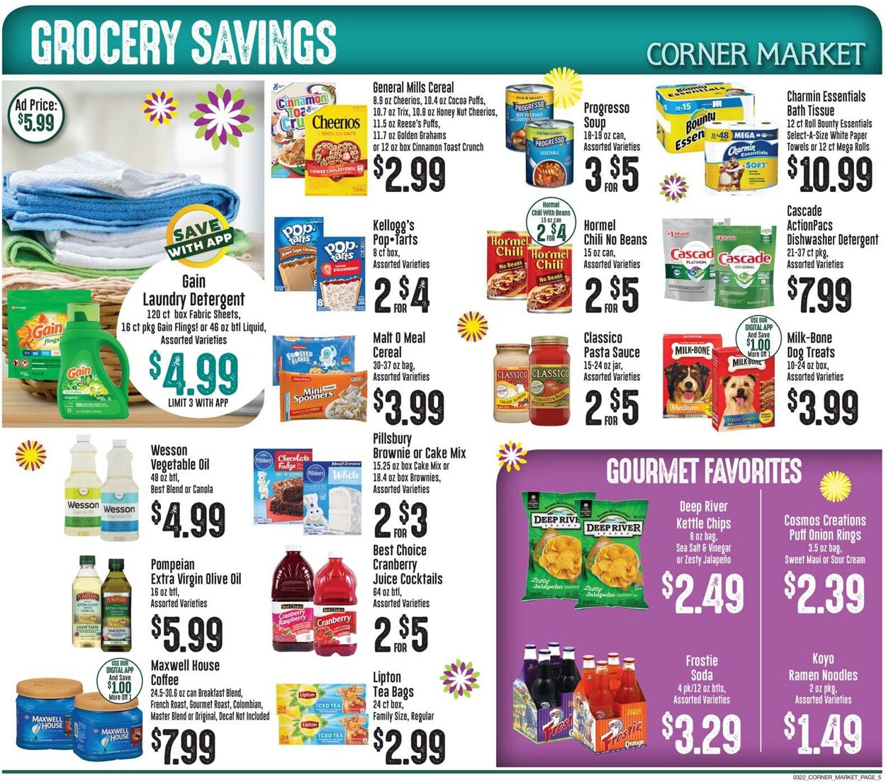 Corner Market Weekly Ad Circular - valid 03/22-03/29/2023 (Page 5)