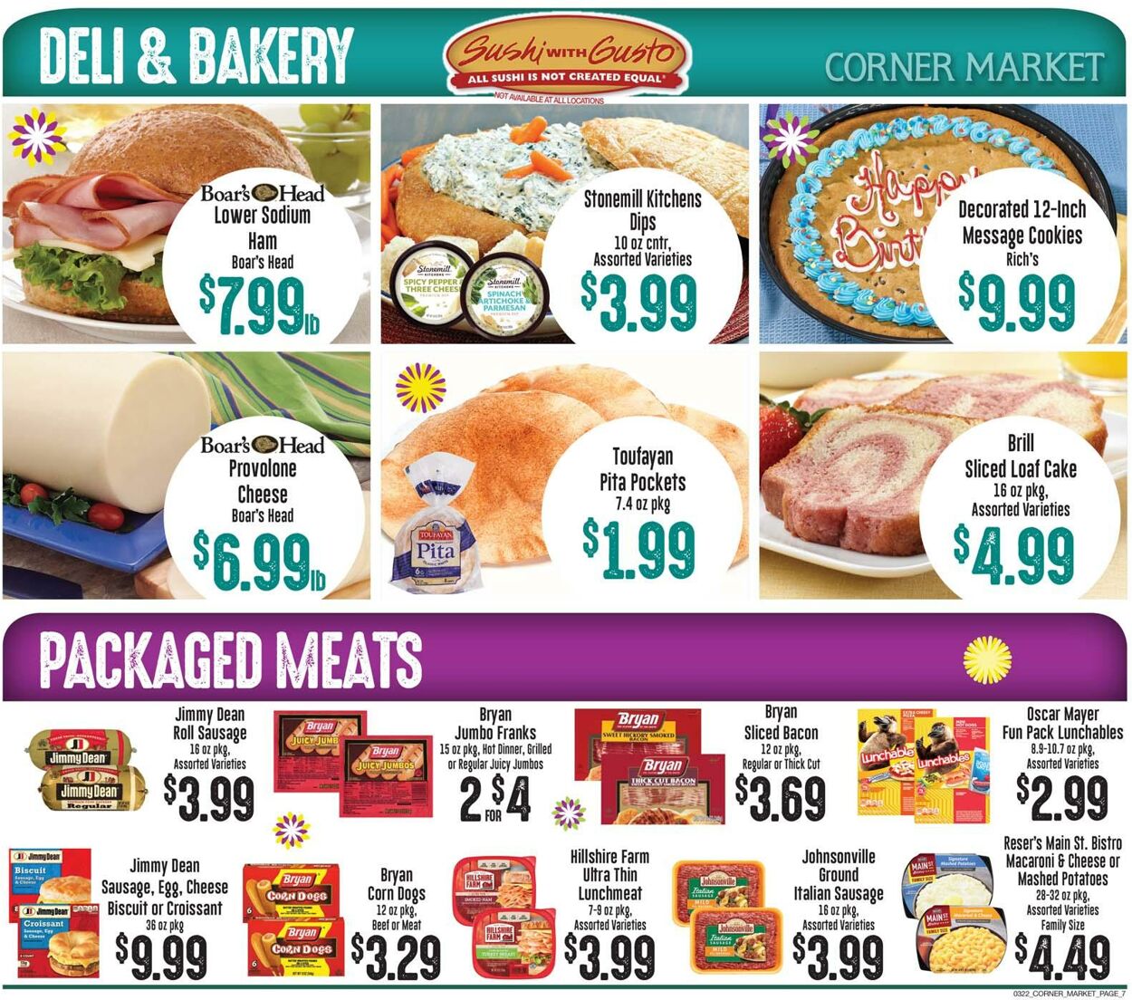 Corner Market Weekly Ad Circular - valid 03/22-03/29/2023 (Page 7)