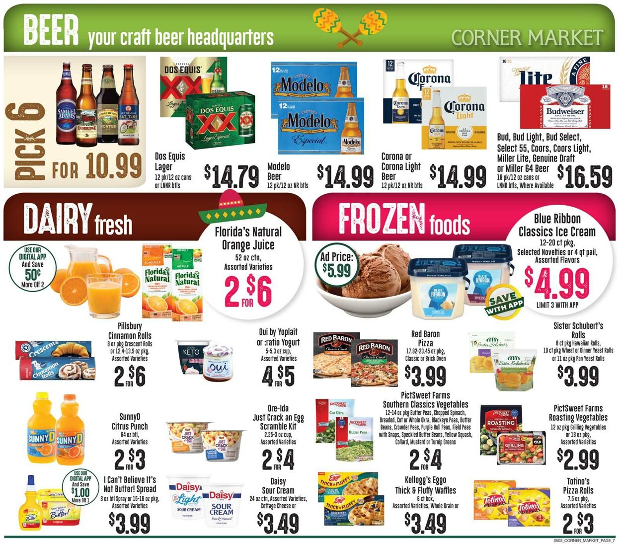 Corner Market Weekly Ad Circular - valid 05/03-05/10/2023 (Page 7)