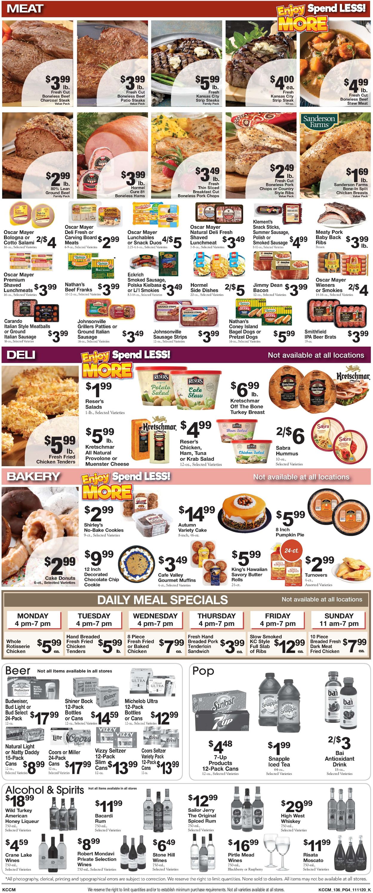 Country Mart Weekly Ad Circular - valid 11/11-11/17/2020 (Page 4)