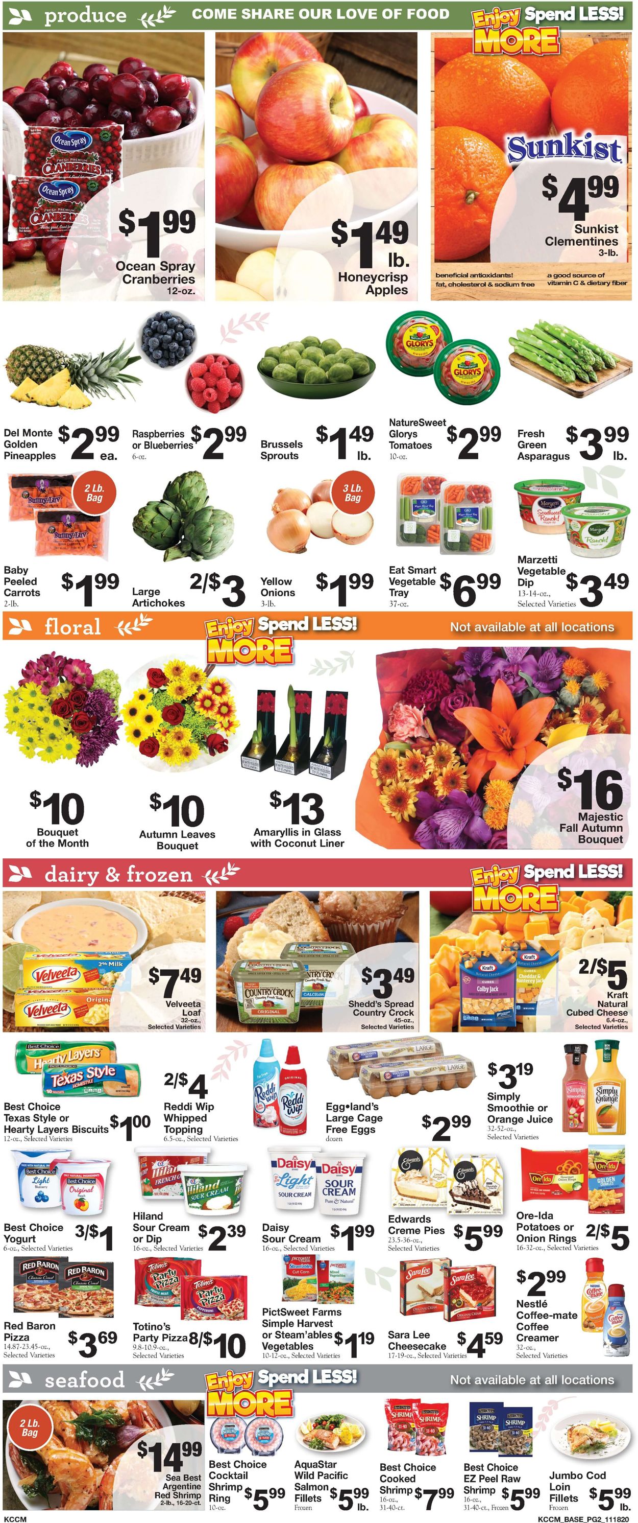Country Mart Thanksgiving  2020 Weekly Ad Circular - valid 11/18-11/26/2020 (Page 2)