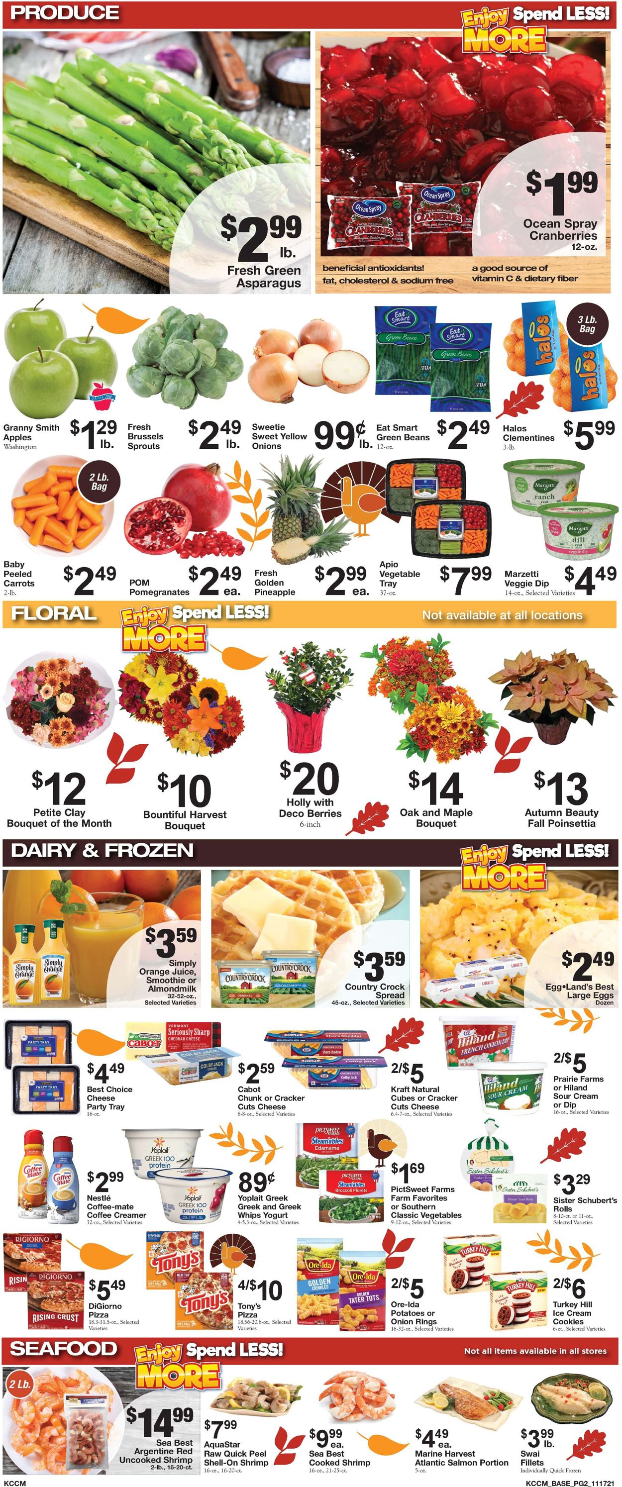 Country Mart THANKSGIVING 2021 Weekly Ad Circular - valid 11/17-11/25/2021 (Page 2)