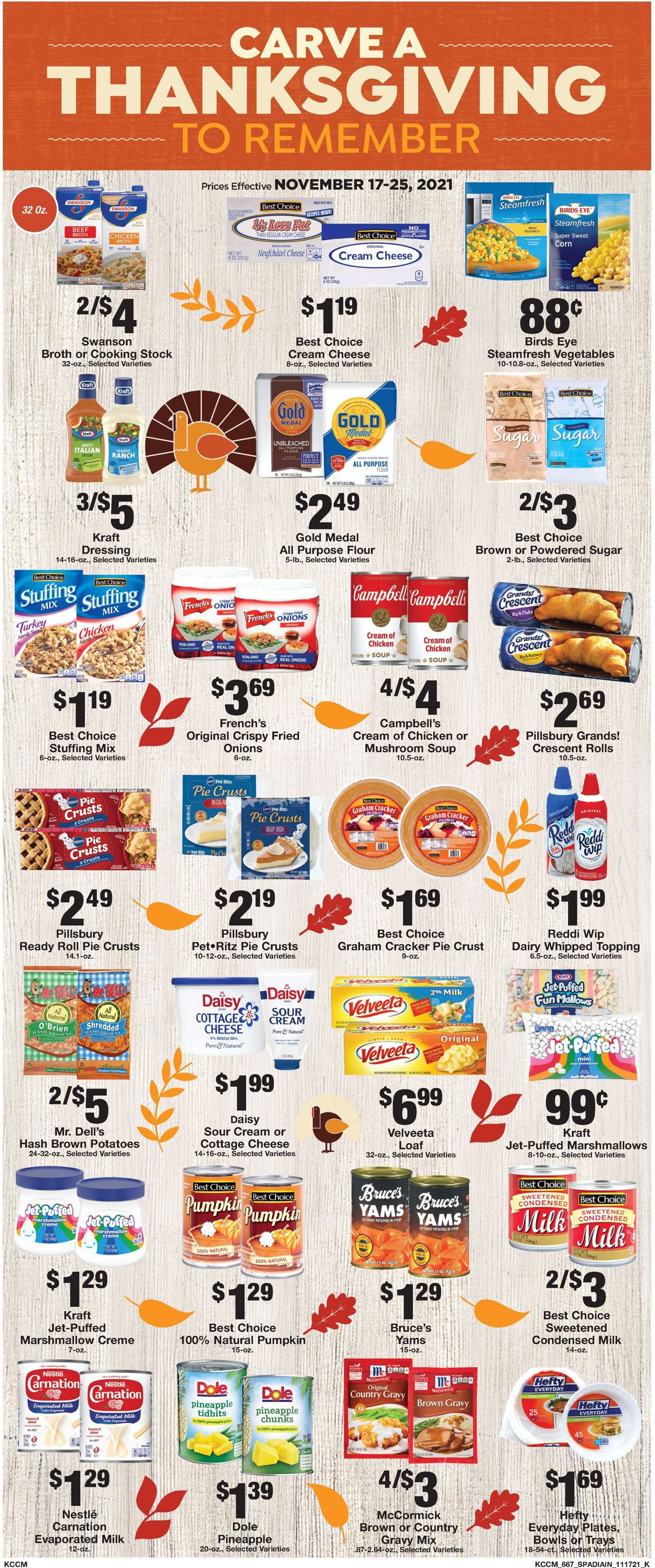 Country Mart THANKSGIVING 2021 Weekly Ad Circular - valid 11/17-11/25/2021 (Page 6)