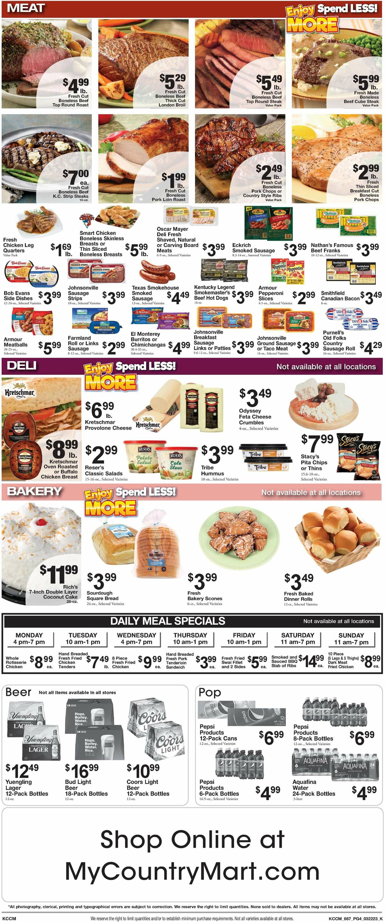 Country Mart Weekly Ad Circular - valid 03/21-03/27/2023 (Page 4)