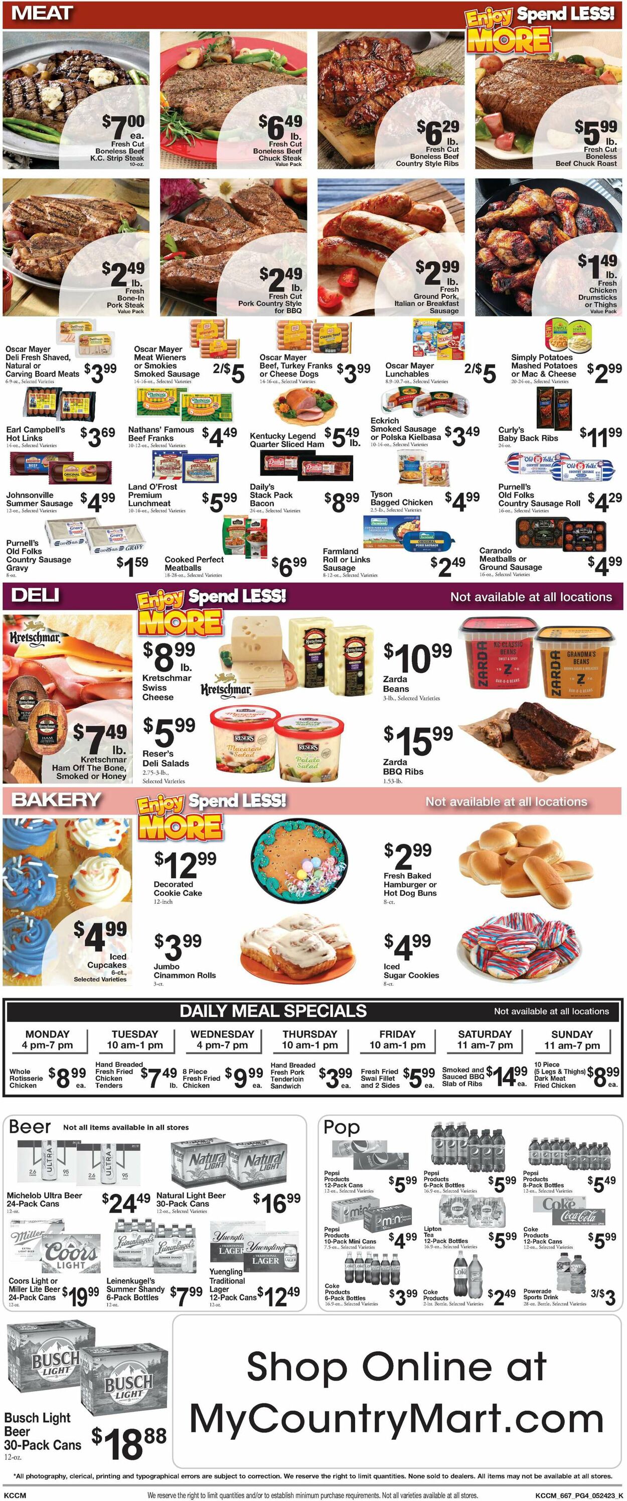 Country Mart Weekly Ad Circular - valid 05/23-05/29/2023 (Page 4)