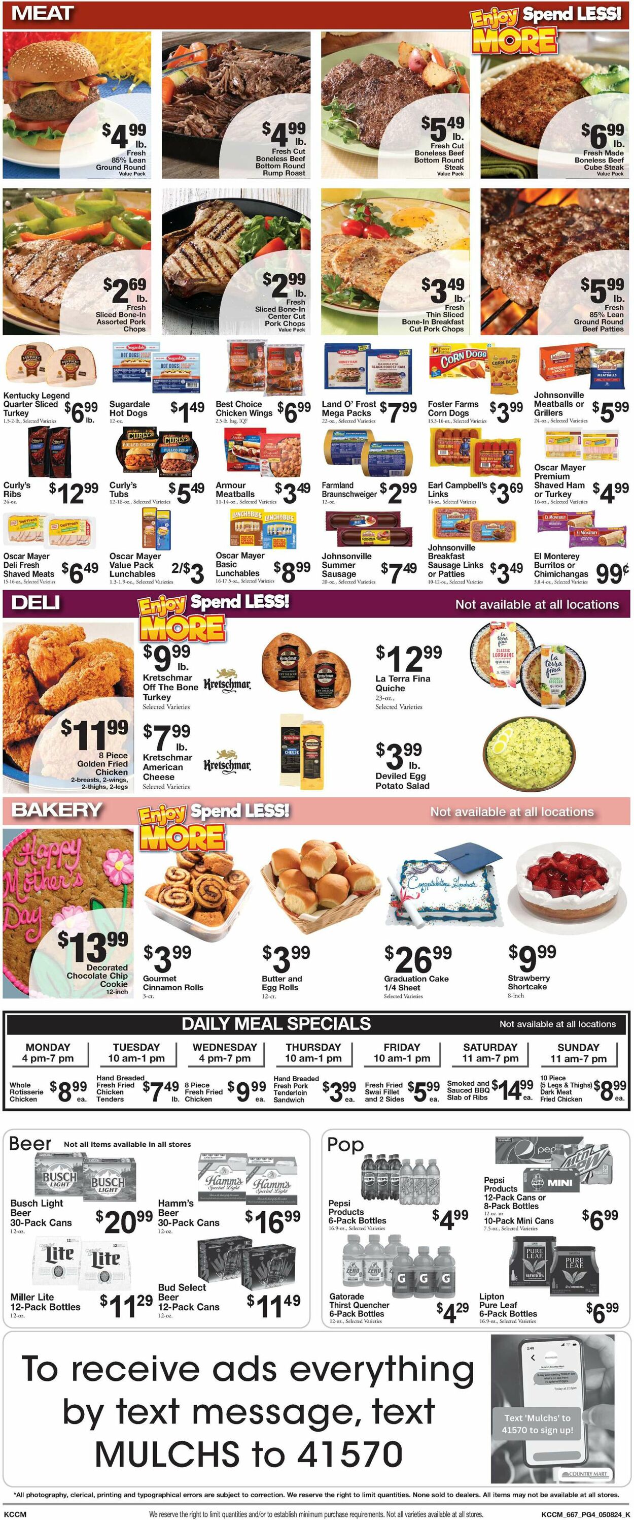 Country Mart Weekly Ad Circular - valid 05/07-05/13/2024 (Page 4)