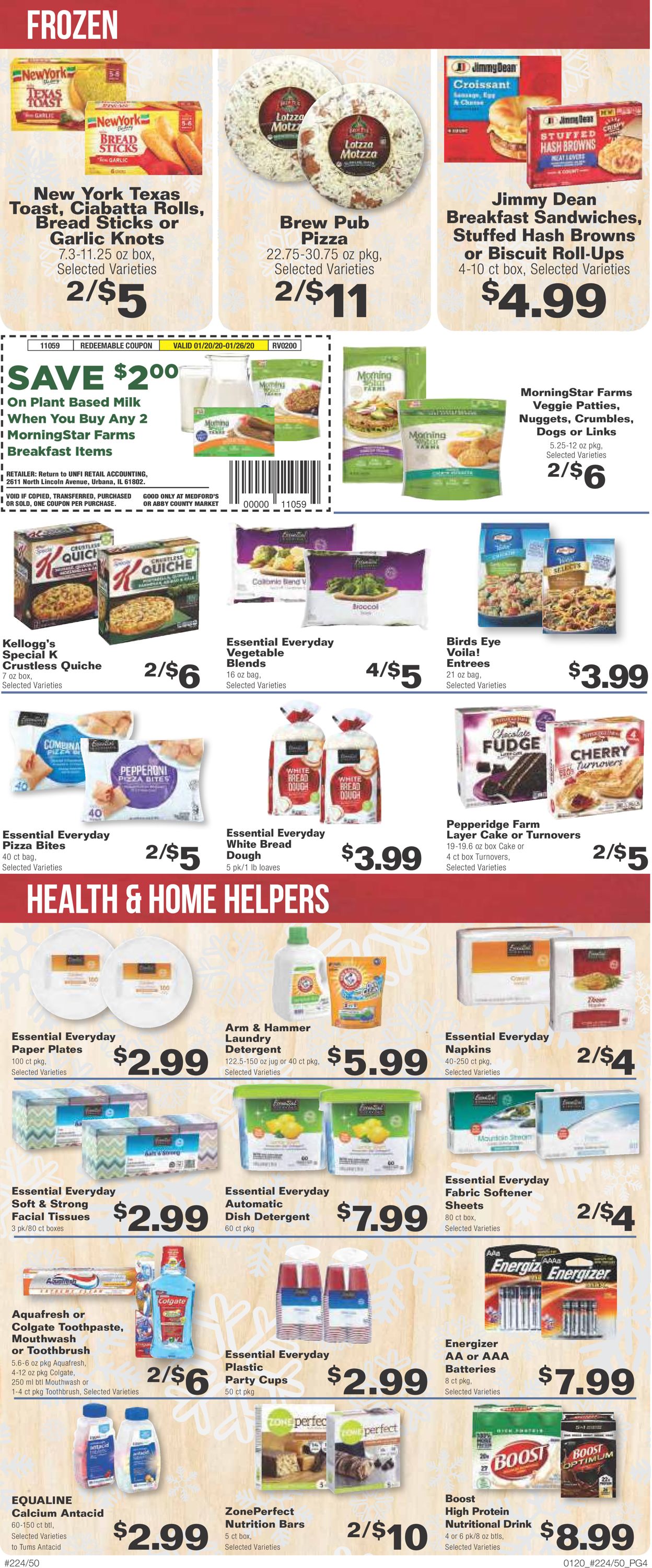 County Market Weekly Ad Circular - valid 01/20-01/26/2020 (Page 4)