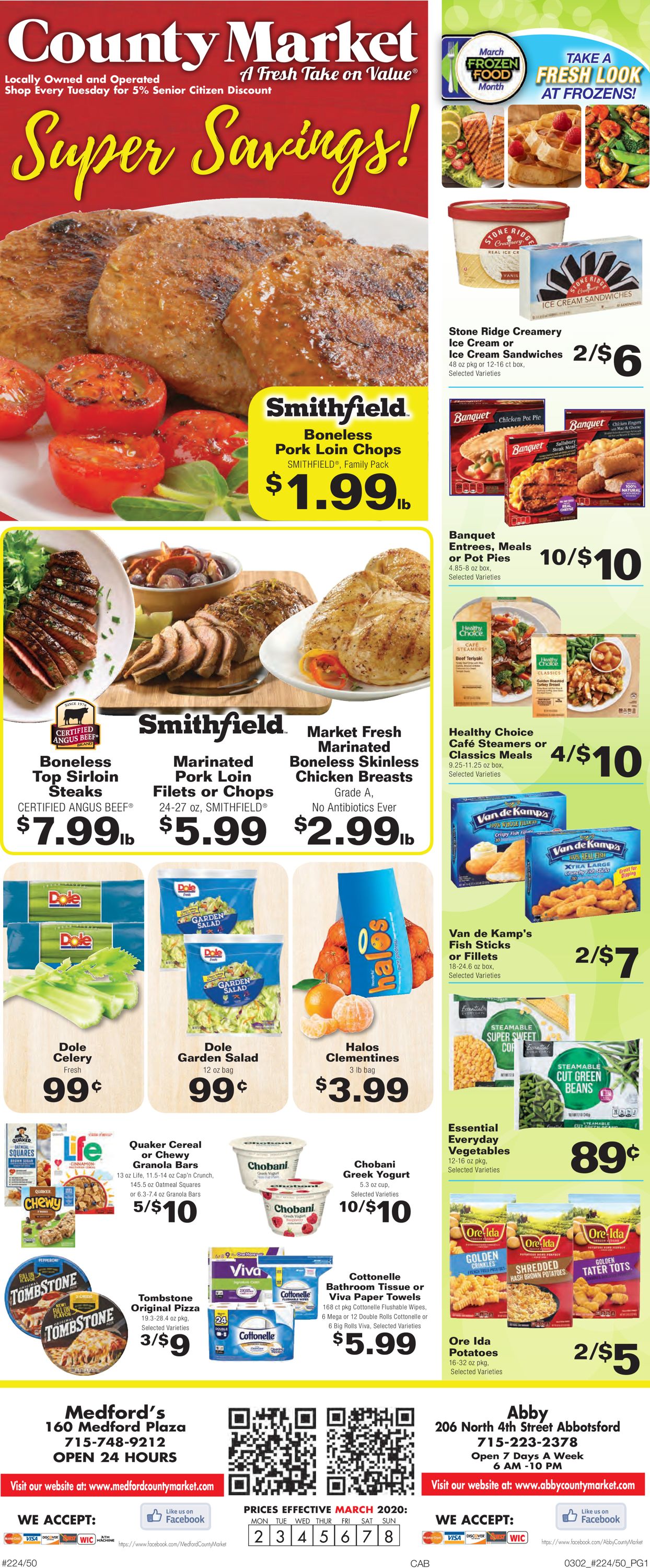 County Market Weekly Ad Circular - valid 03/02-03/08/2020