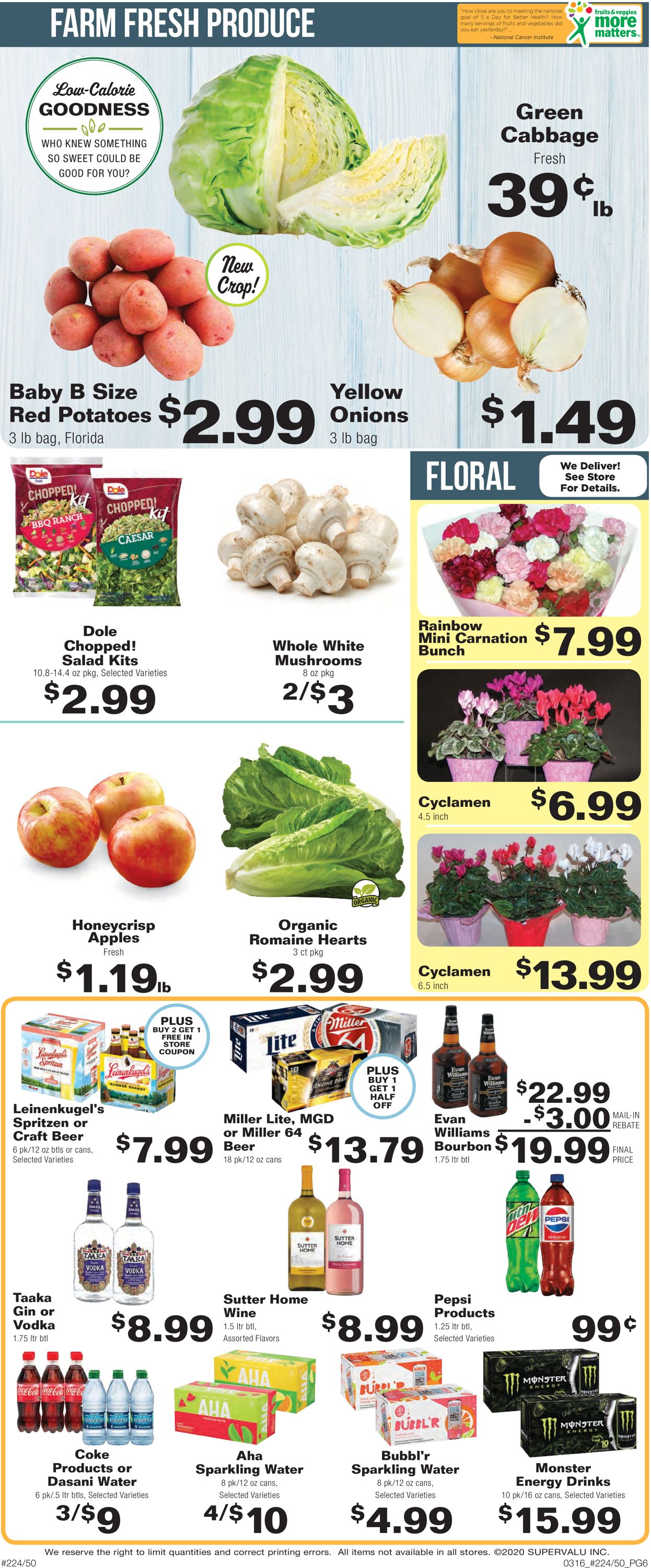 County Market Weekly Ad Circular - valid 03/16-03/22/2020 (Page 6)