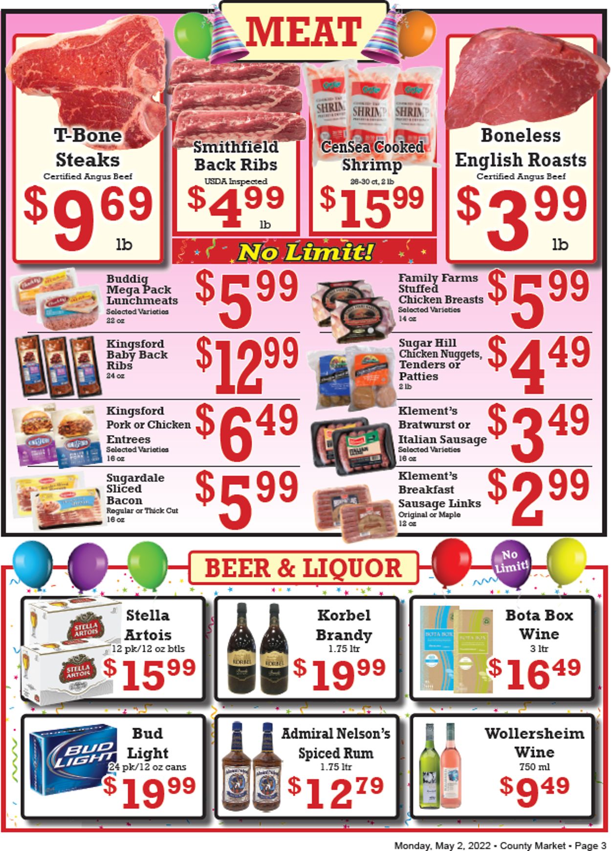 County Market Weekly Ad Circular - valid 05/02-05/08/2022 (Page 3)