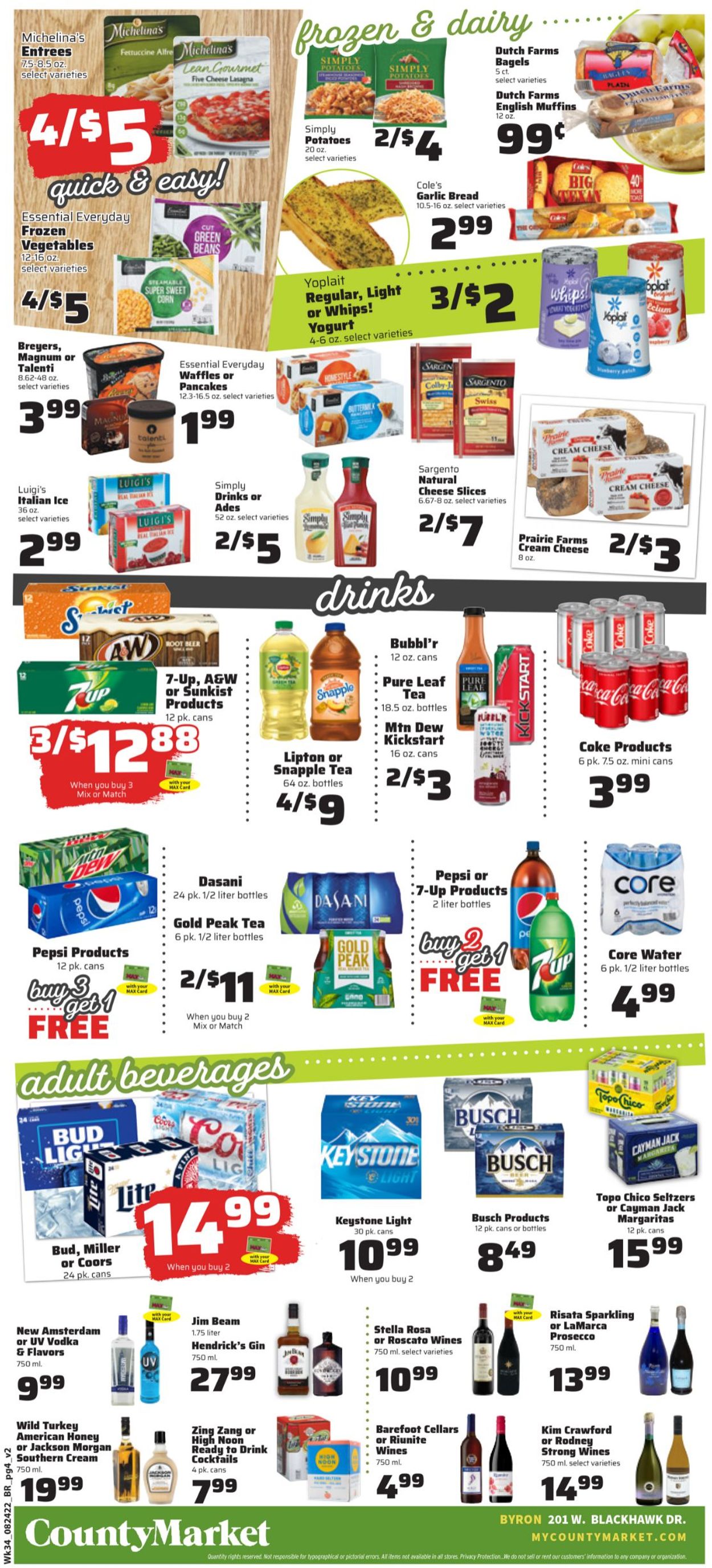 County Market Weekly Ad Circular - valid 08/24-08/30/2022 (Page 4)