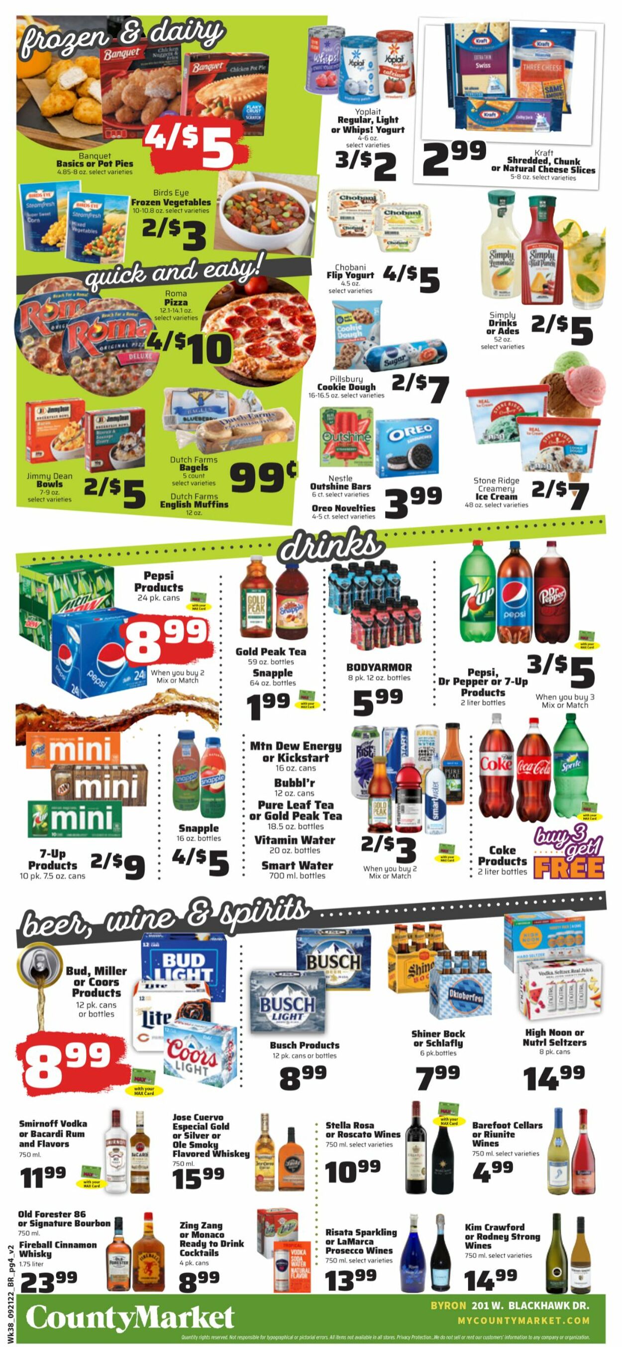 County Market Weekly Ad Circular - valid 09/21-09/27/2022 (Page 4)