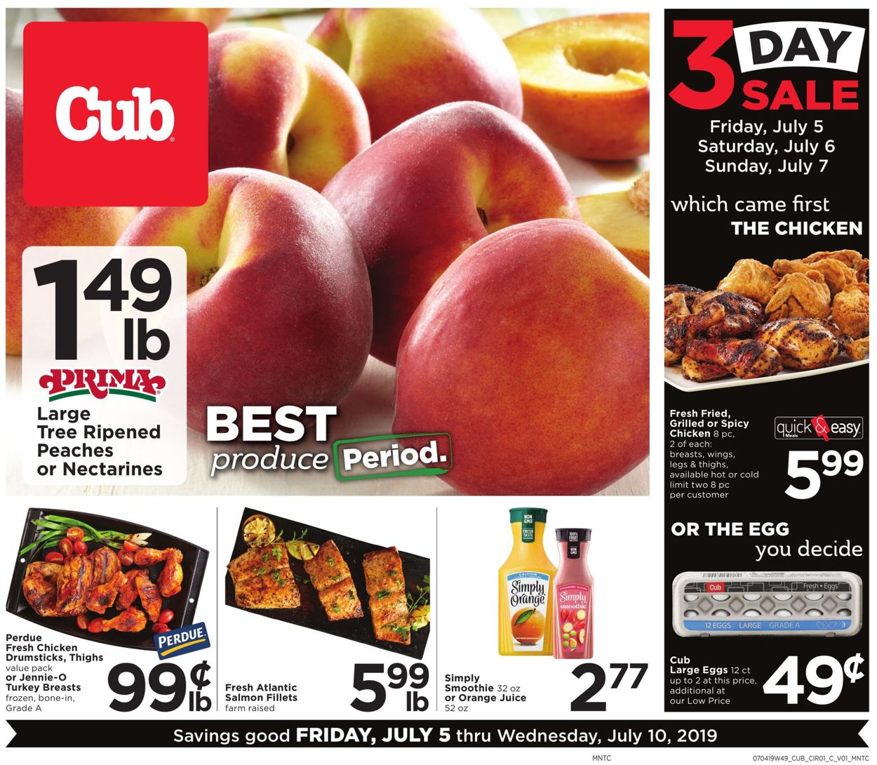 Cub Foods Weekly Ad Circular - valid 07/05-07/10/2019