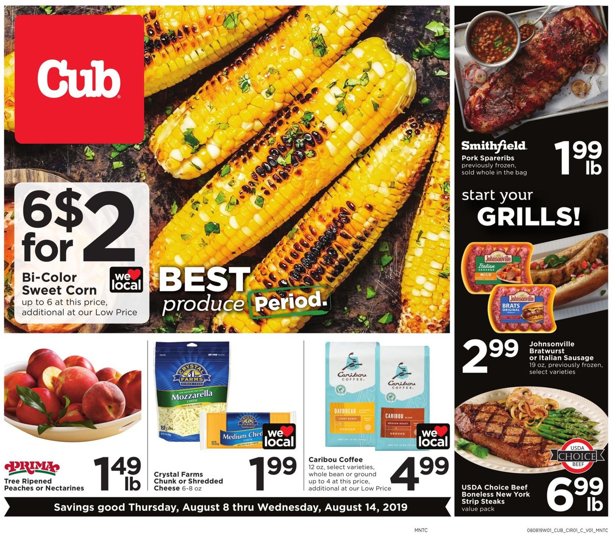 Cub Foods Weekly Ad Circular - valid 08/08-08/14/2019