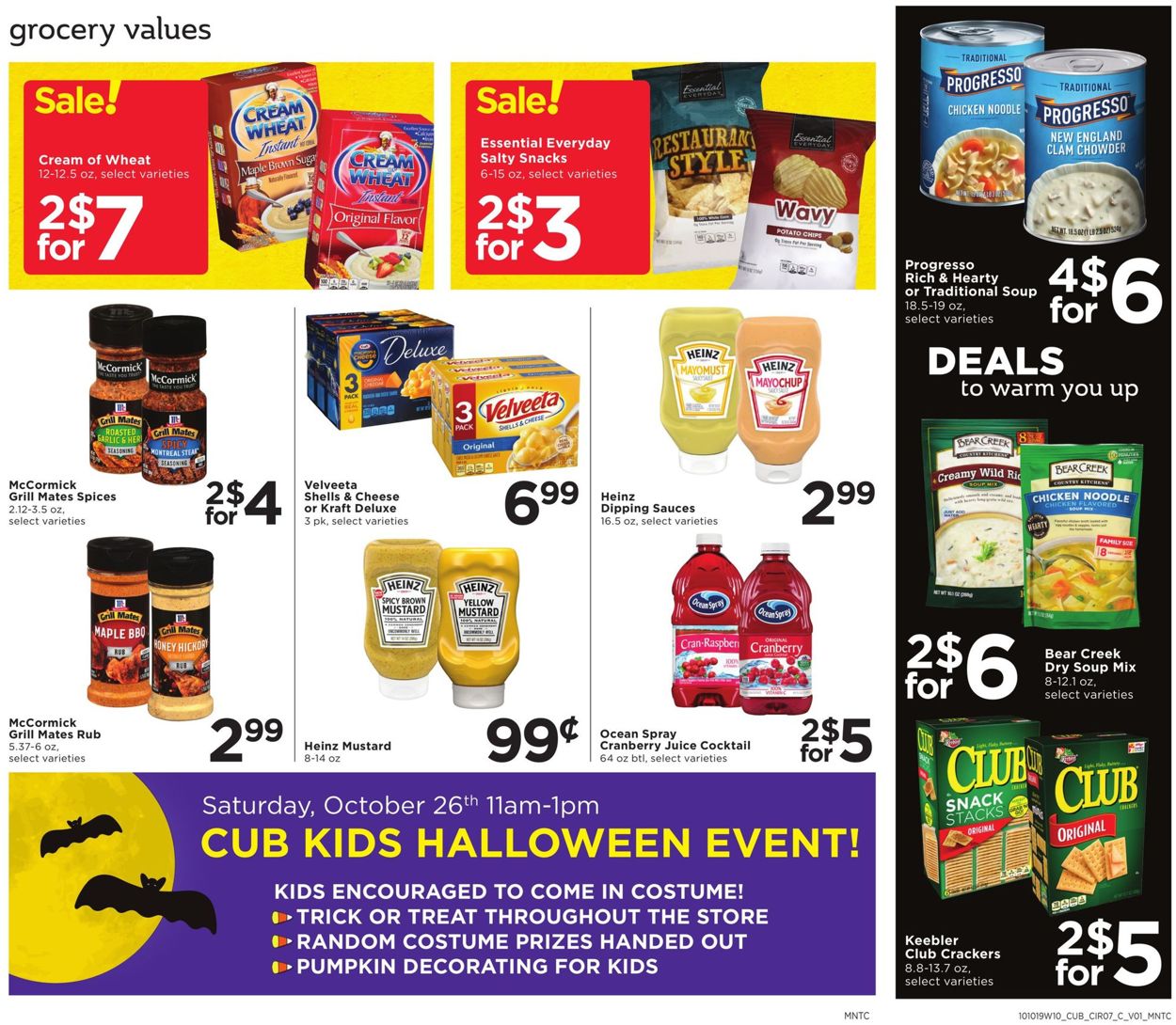 Cub Foods Weekly Ad Circular - valid 10/10-10/16/2019 (Page 7)