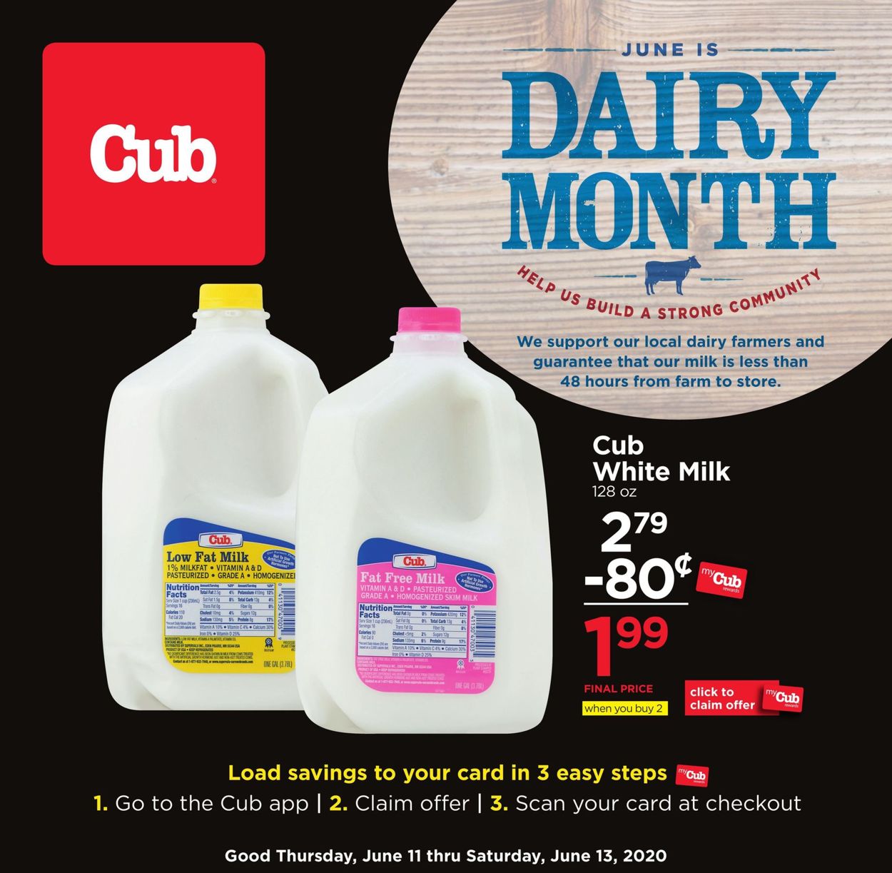 Cub Foods Weekly Ad Circular - valid 06/11-06/13/2020
