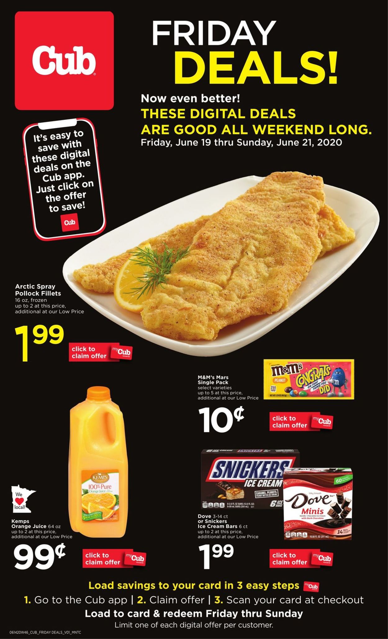 Cub Foods Weekly Ad Circular - valid 06/19-06/21/2020