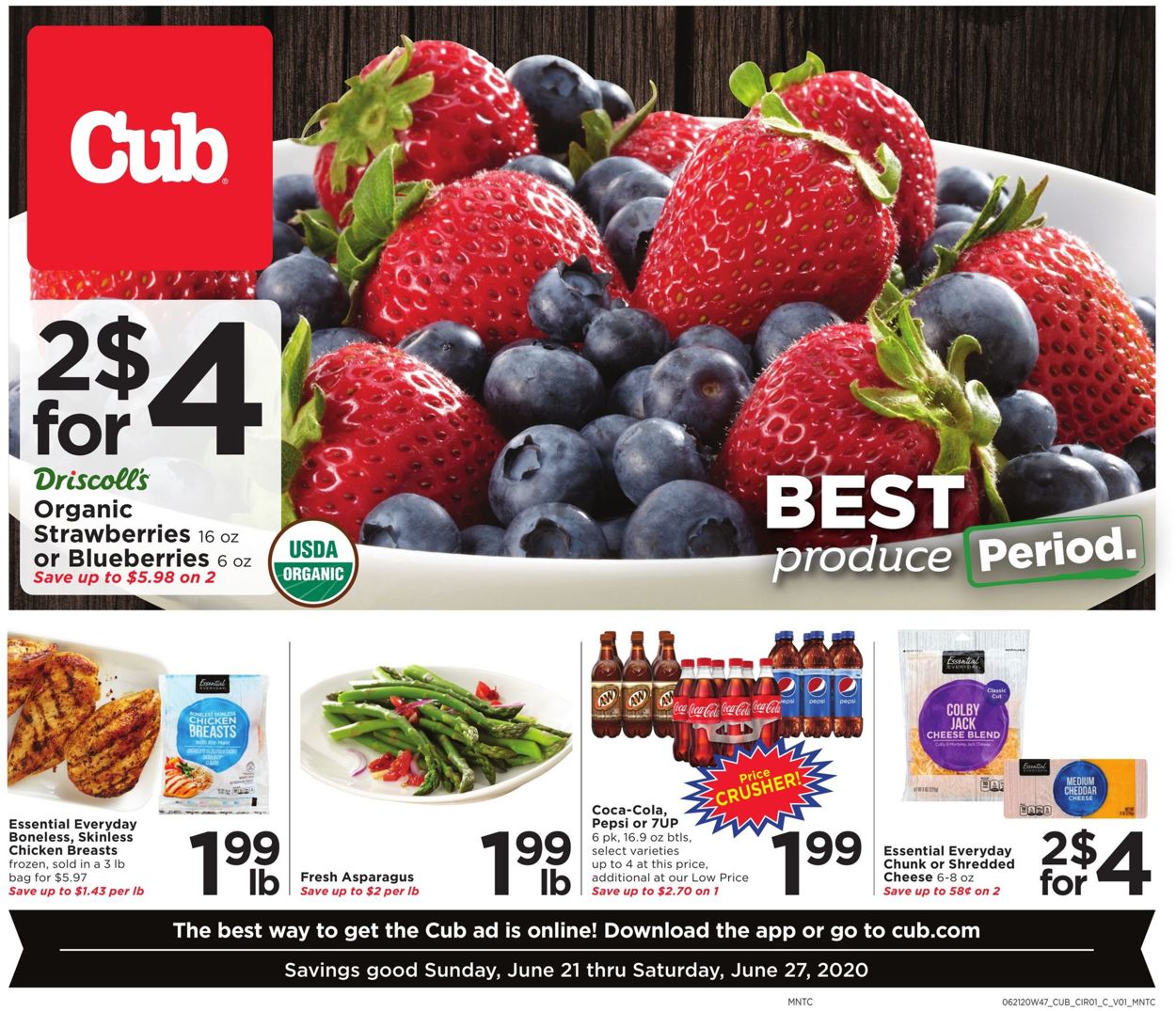Cub Foods Weekly Ad Circular - valid 06/21-06/27/2020