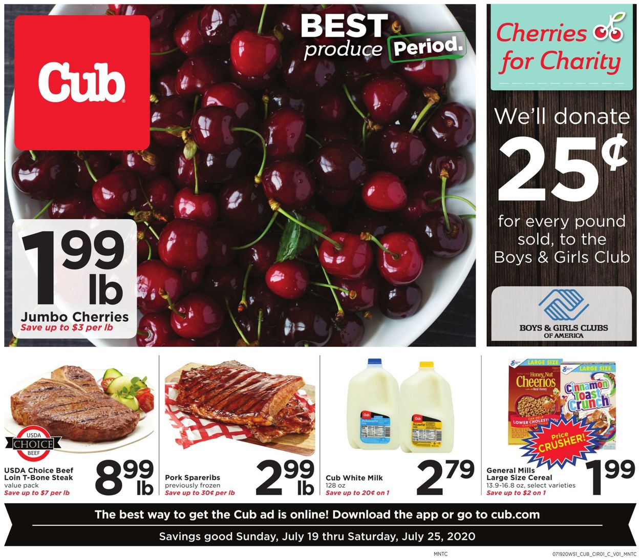 Cub Foods Weekly Ad Circular - valid 07/19-07/25/2020