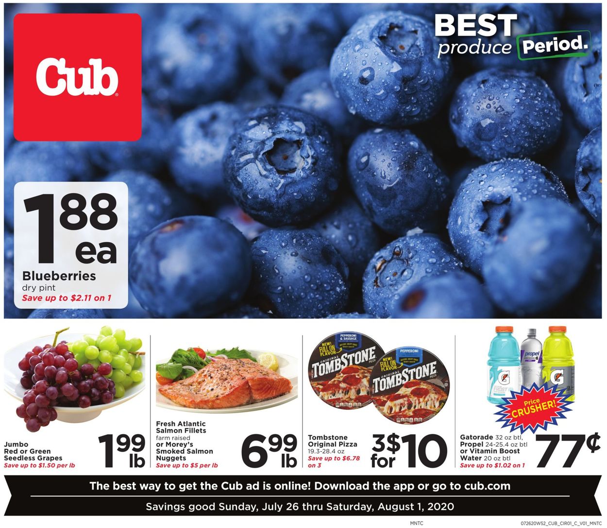 Cub Foods Weekly Ad Circular - valid 07/26-08/01/2020