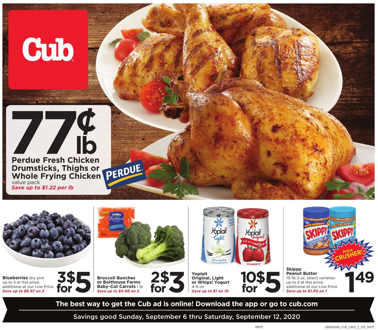 Cub Foods Weekly Ad Circular - valid 09/06-09/12/2020