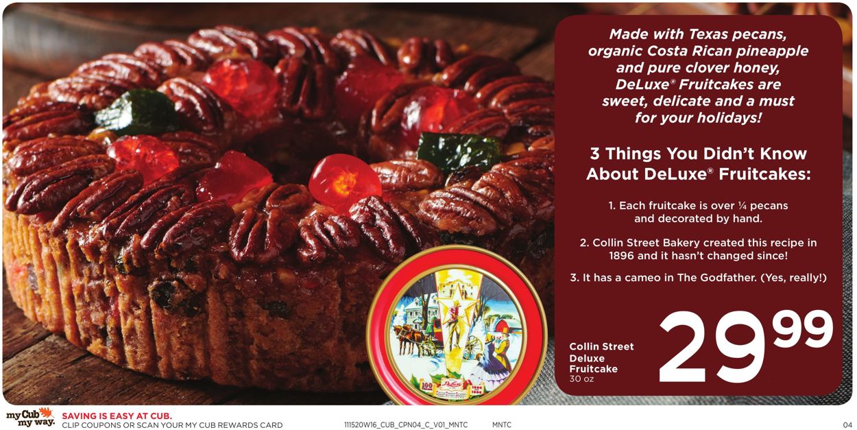 Cub Foods Weekly Ad Circular - valid 11/15-11/28/2020 (Page 4)