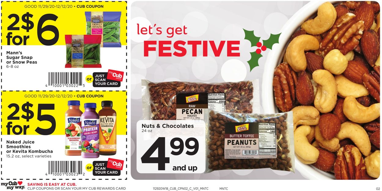 Cub Foods Cyber Monday 2020 Weekly Ad Circular - valid 11/29-12/12/2020 (Page 2)