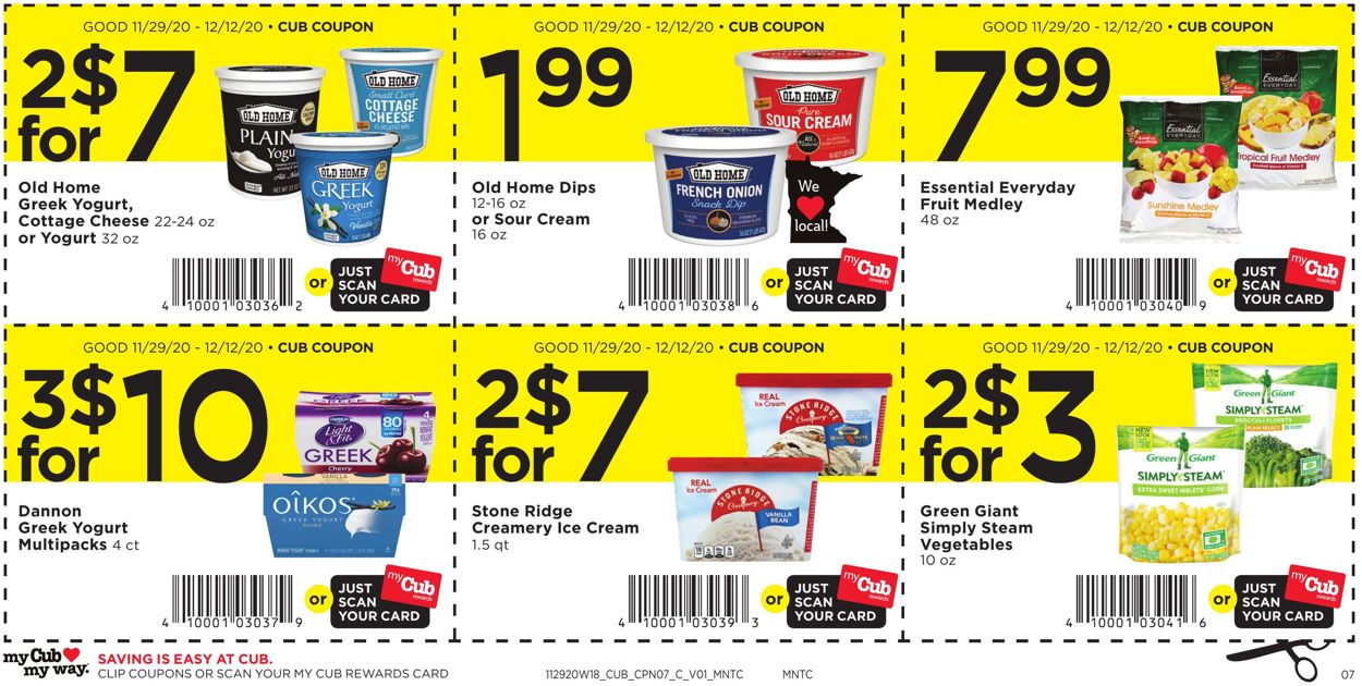 Cub Foods Cyber Monday 2020 Weekly Ad Circular - valid 11/29-12/12/2020 (Page 7)