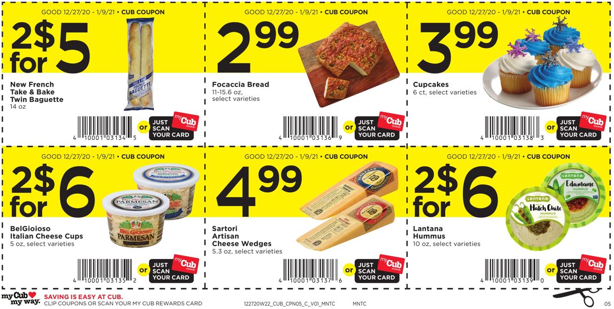 Cub Foods Coupon Savings Weekly Ad Circular - valid 12/27-01/09/2021 (Page 5)