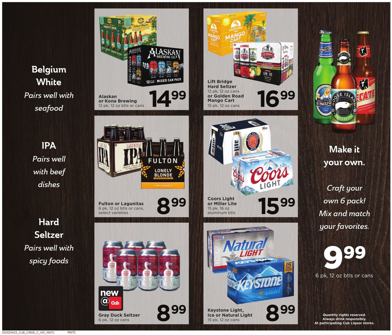 Cub Foods Liquor Ad 2021 Weekly Ad Circular - valid 01/03-01/16/2021 (Page 2)