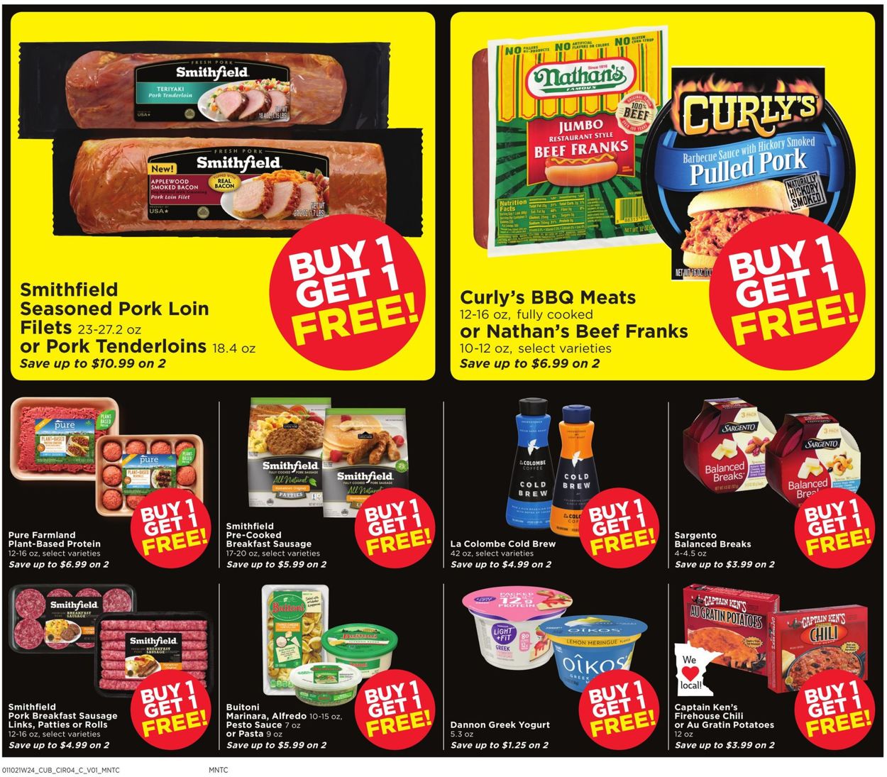 Cub Foods Grocery Savings 2021 Weekly Ad Circular - valid 01/10-01/16/2021 (Page 4)