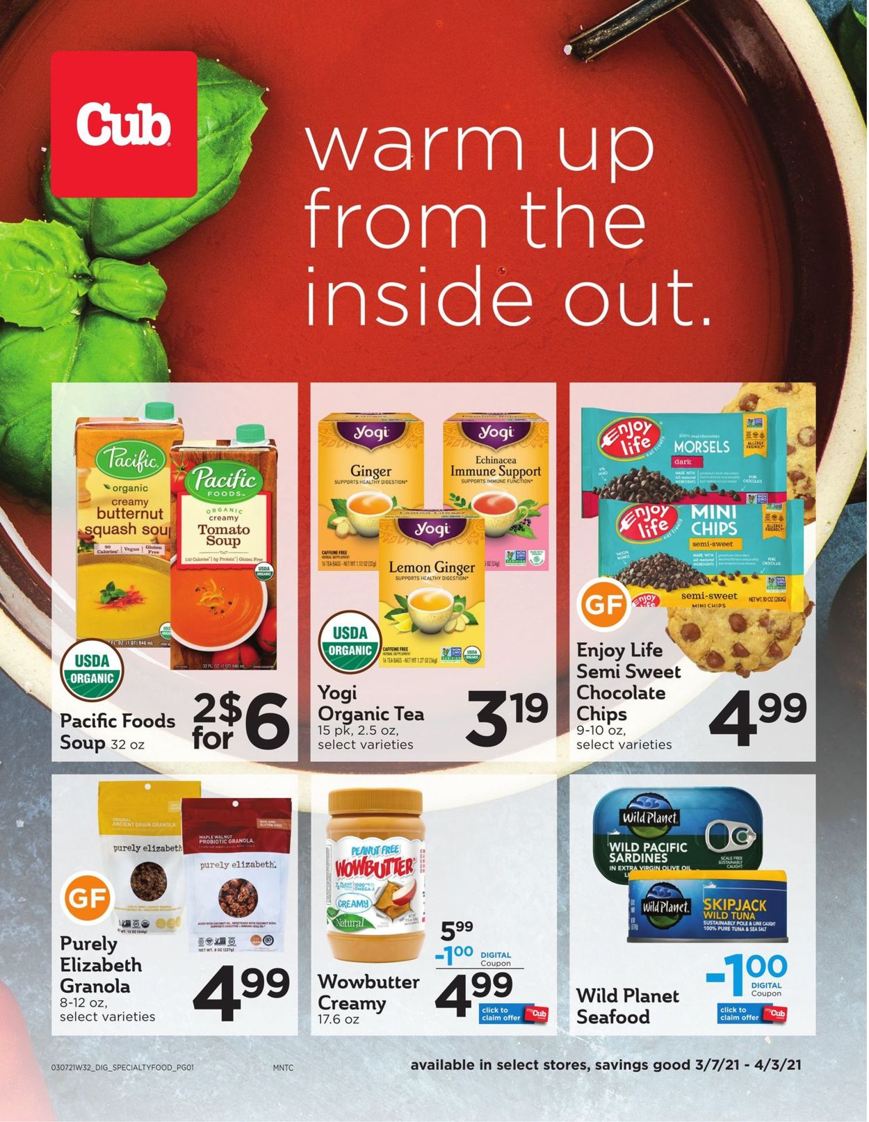 Cub Foods Weekly Ad Circular - valid 03/07-04/03/2021