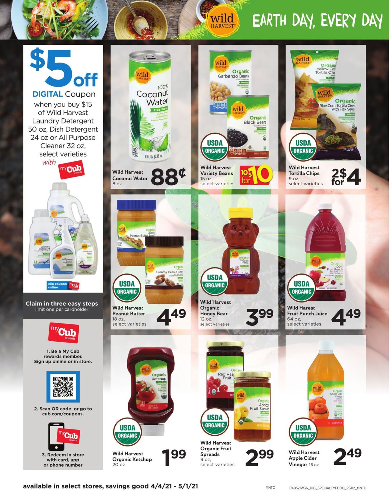 Cub Foods Weekly Ad Circular - valid 04/04-05/01/2021 (Page 2)