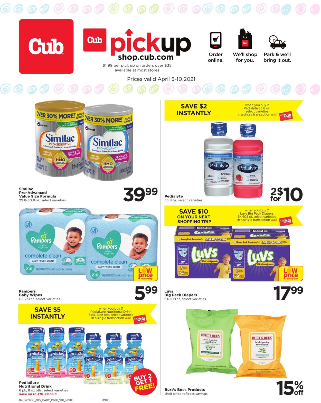 Cub Foods Weekly Ad Circular - valid 04/05-04/10/2021