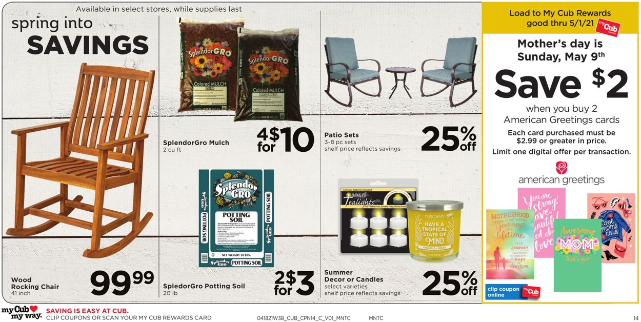 Cub Foods Weekly Ad Circular - valid 04/18-05/01/2021 (Page 14)