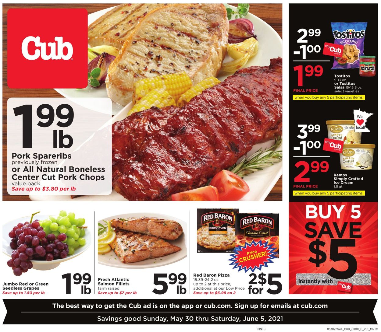 Cub Foods Weekly Ad Circular - valid 05/30-06/05/2021