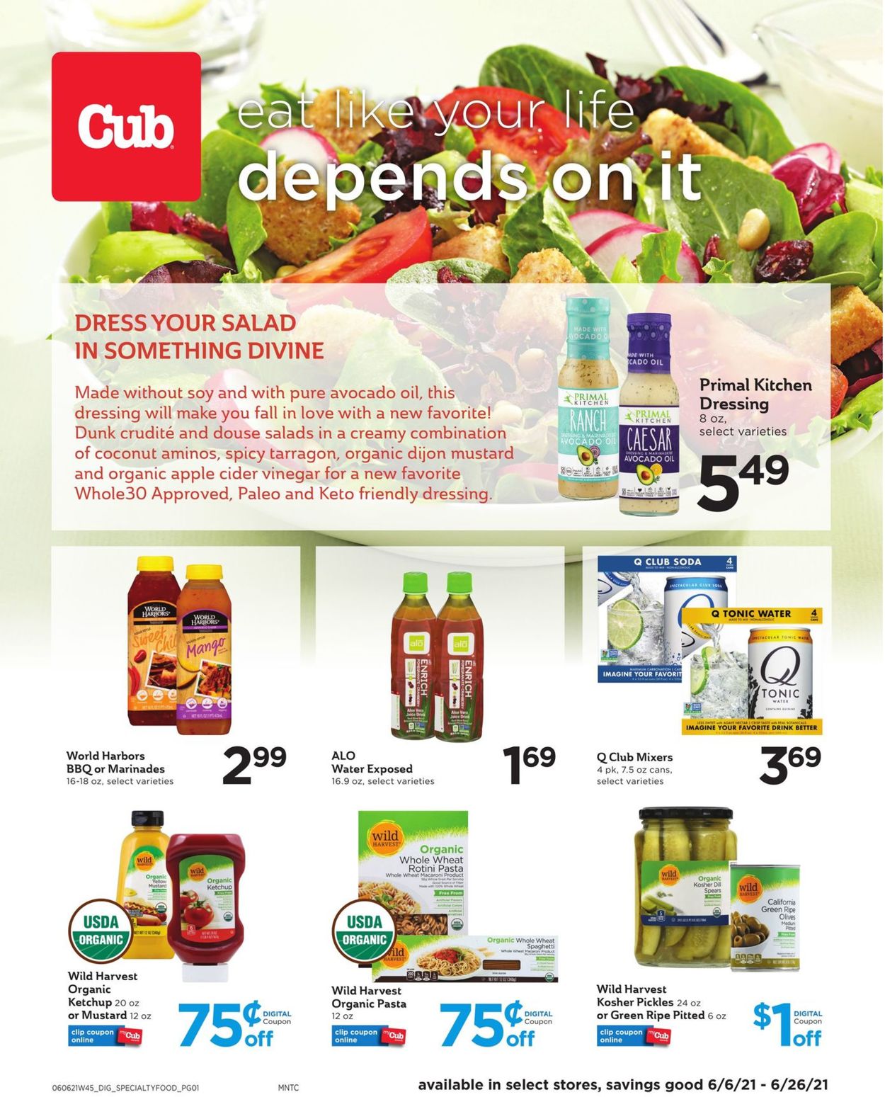 Cub Foods Weekly Ad Circular - valid 06/06-06/26/2021
