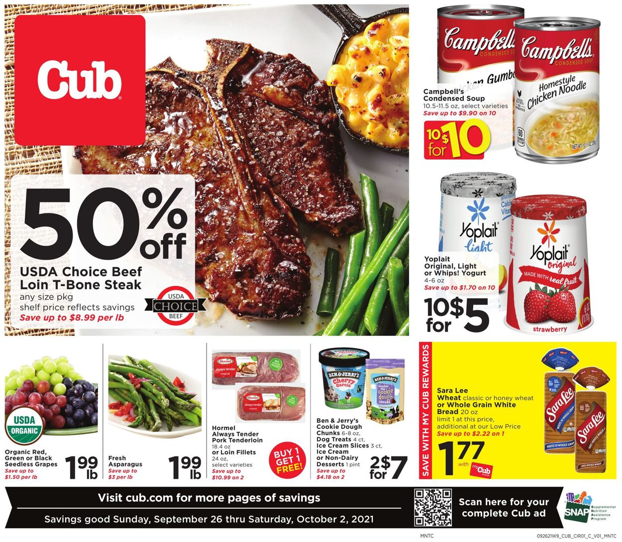 Cub Foods Weekly Ad Circular - valid 09/26-10/02/2021 (Page 5)