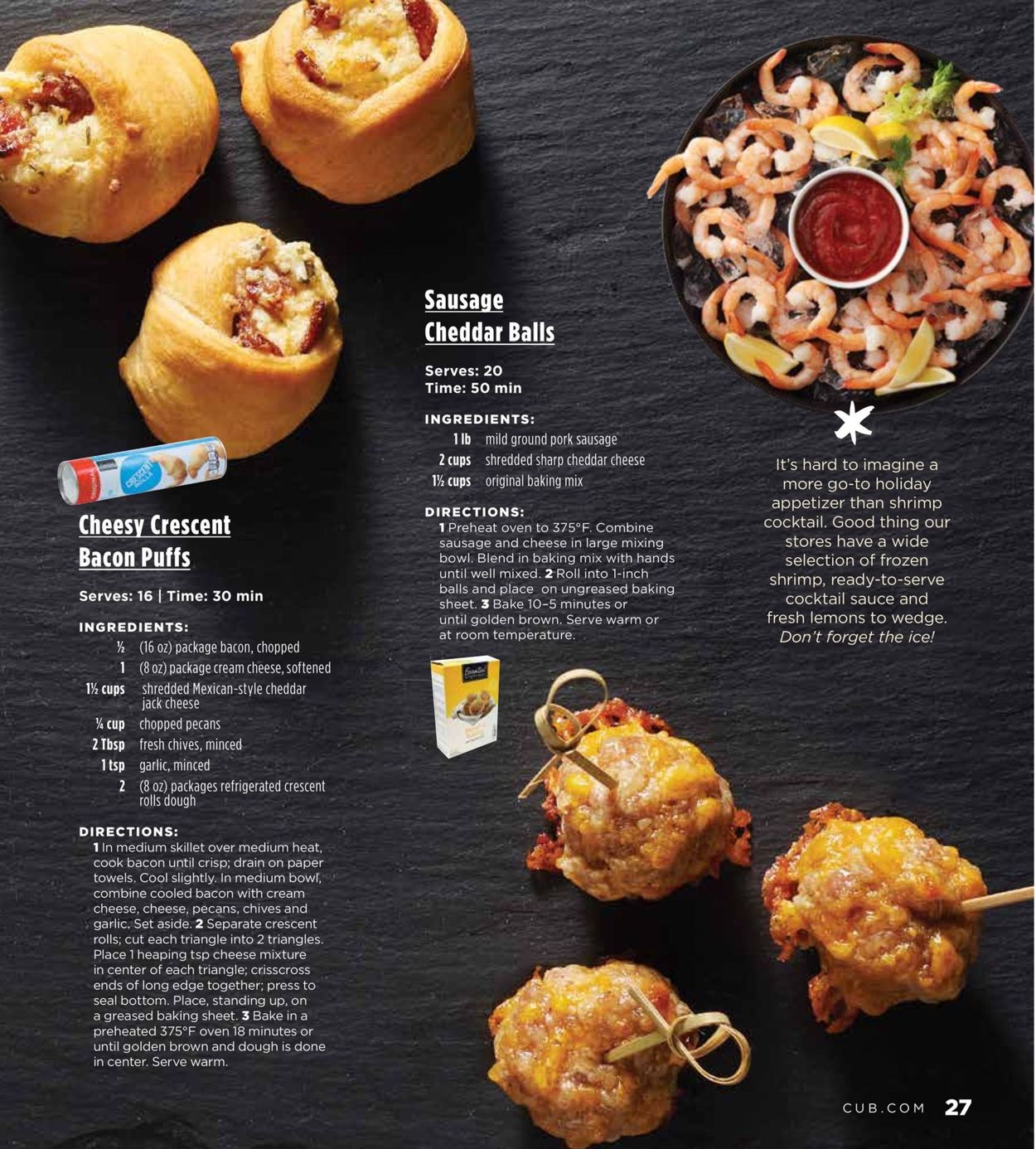 Cub Foods Holiday 2021 Weekly Ad Circular - valid 10/03-01/02/2022 (Page 27)