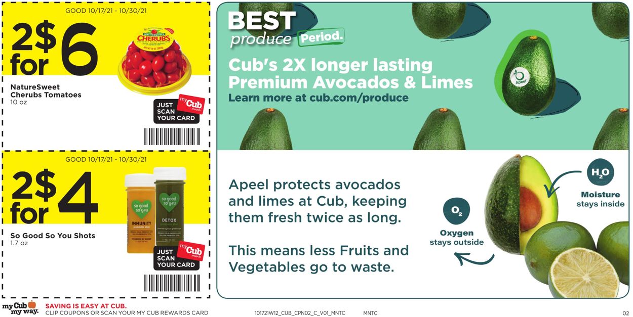 Cub Foods Weekly Ad Circular - valid 10/17-10/30/2021 (Page 2)