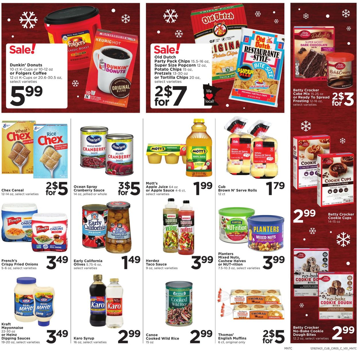 Cub Foods CHRISTMAS 2021 Weekly Ad Circular - valid 12/19-12/24/2021 (Page 7)