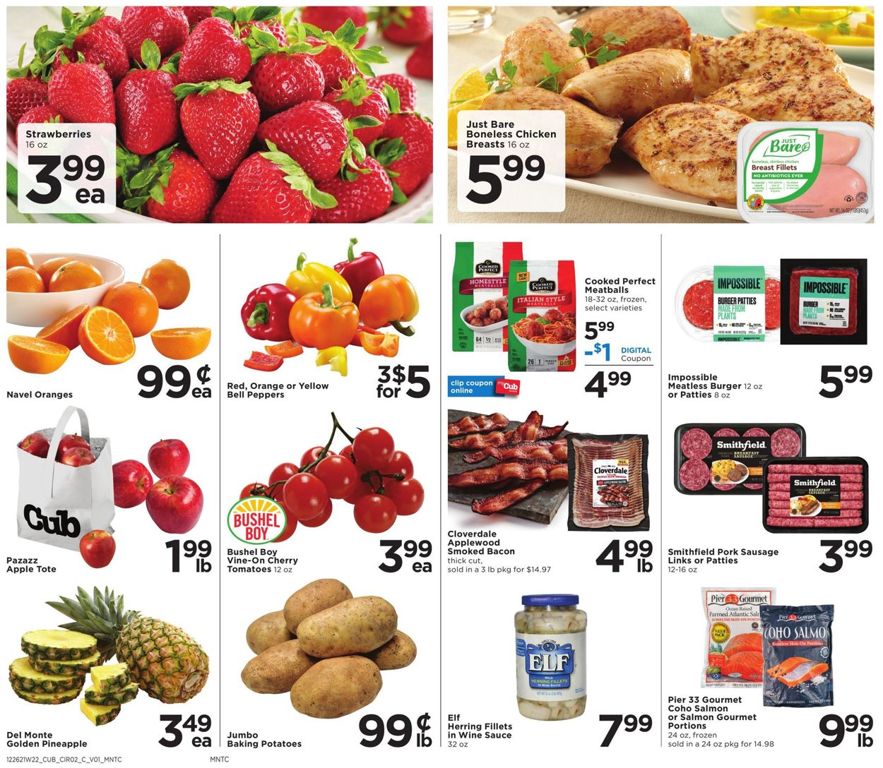 Cub Foods Weekly Ad Circular - valid 12/26-01/01/2022 (Page 2)