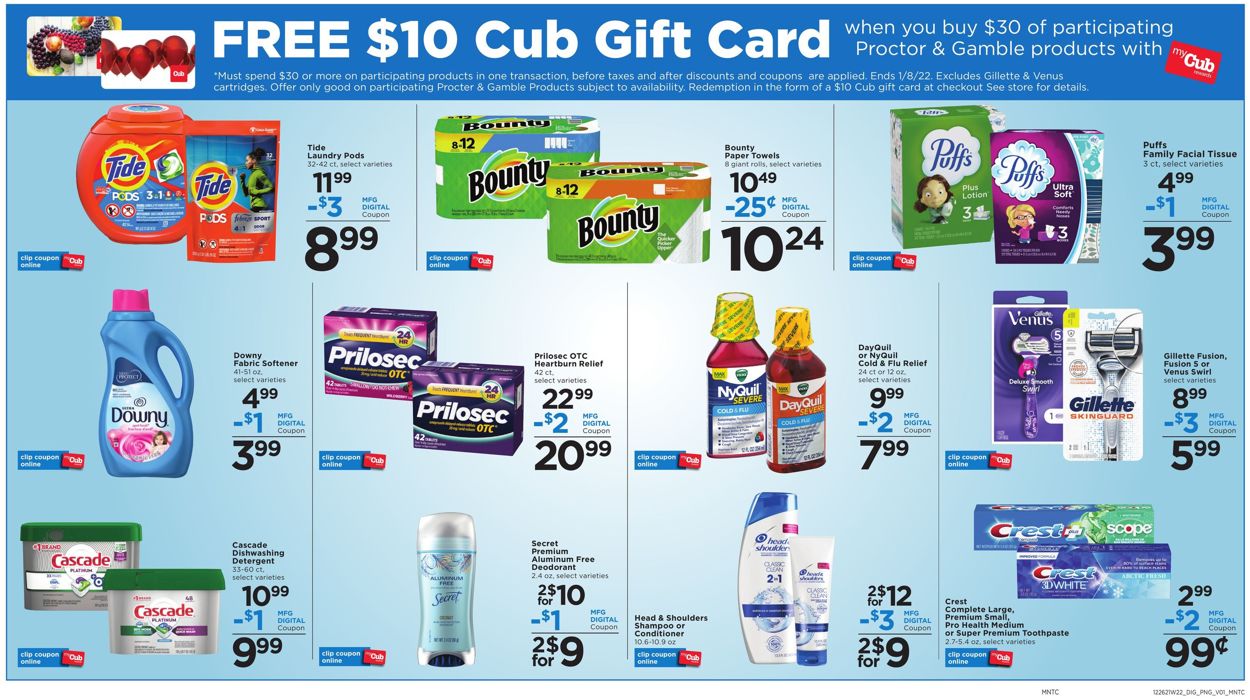 Cub Foods Weekly Ad Circular - valid 12/26-01/01/2022 (Page 7)